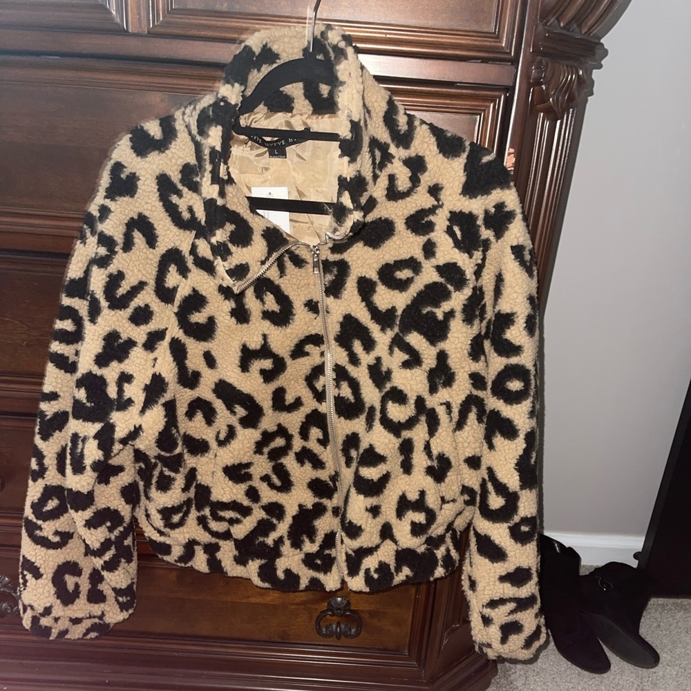 NWT Animal Print Jacket
